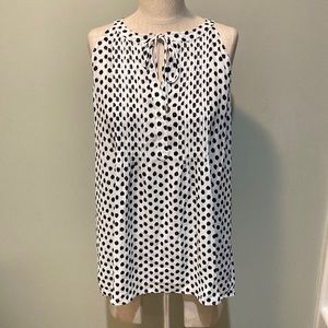 Rose+Olive Sleeveless Top New!